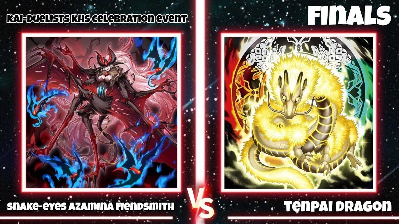 Yu-Gi-Oh! - Snake-Eyes Azamina Fiendsmith vs Tenpai Dragon | Kai-Duelists KHS Celebration Finals