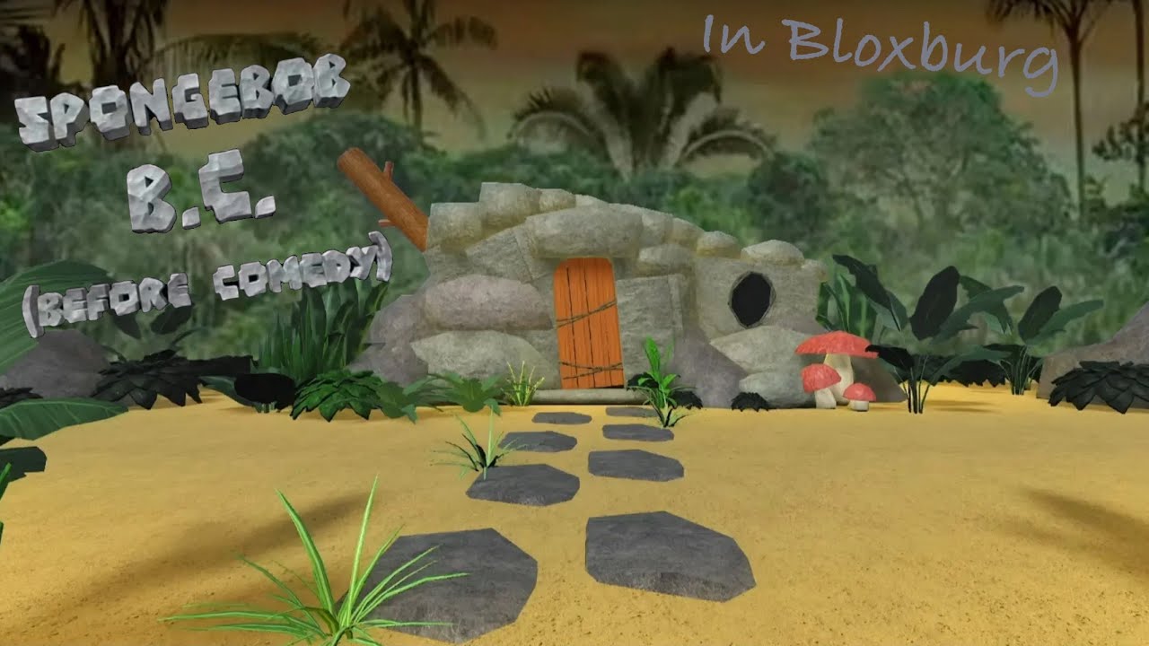 SpongeBob B.C Patchy the pirate(Bloxburg reenactment!)