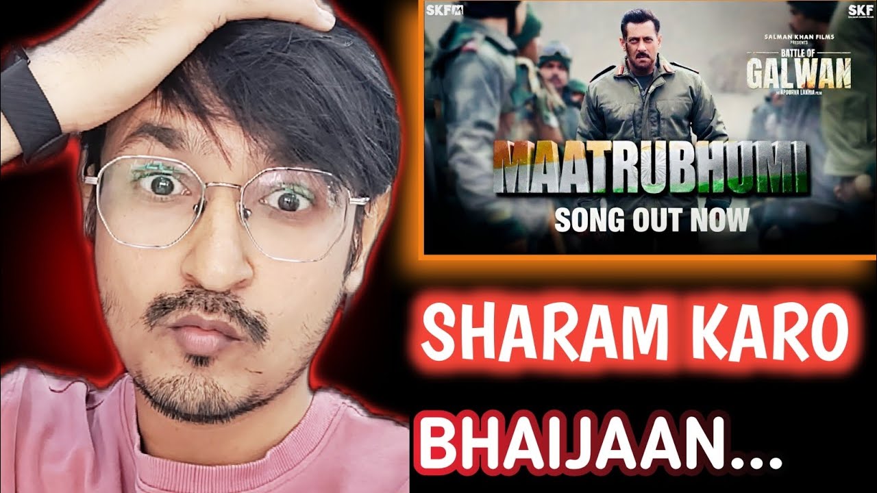 Maatrubhumi Song Reaction | Battle Of Galwan | Salman Khan | Himesh, Arijit, Shreya