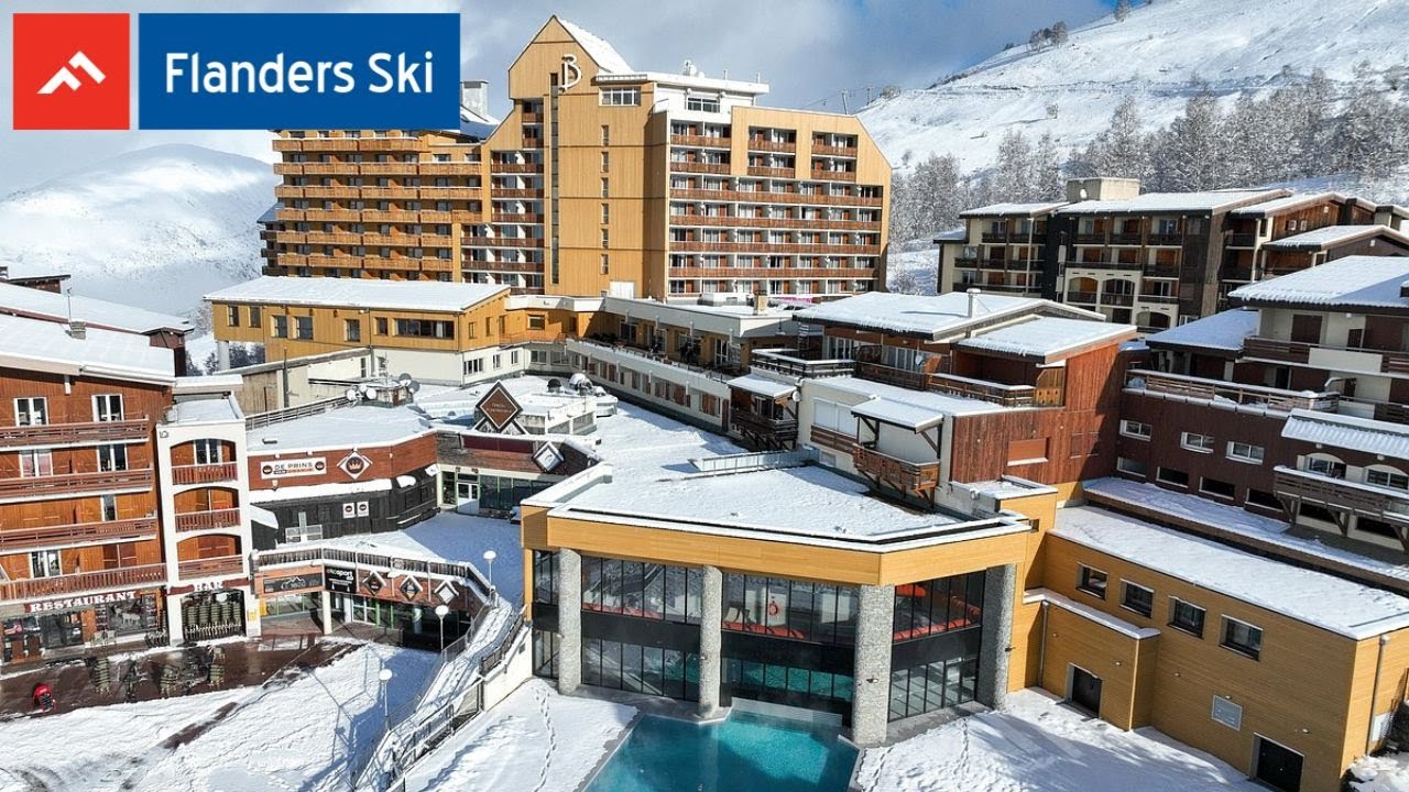 Flanders Ski Hotel - Les Cr&ecirc;tes 4* in Les 2 Alpes - Frankrijk