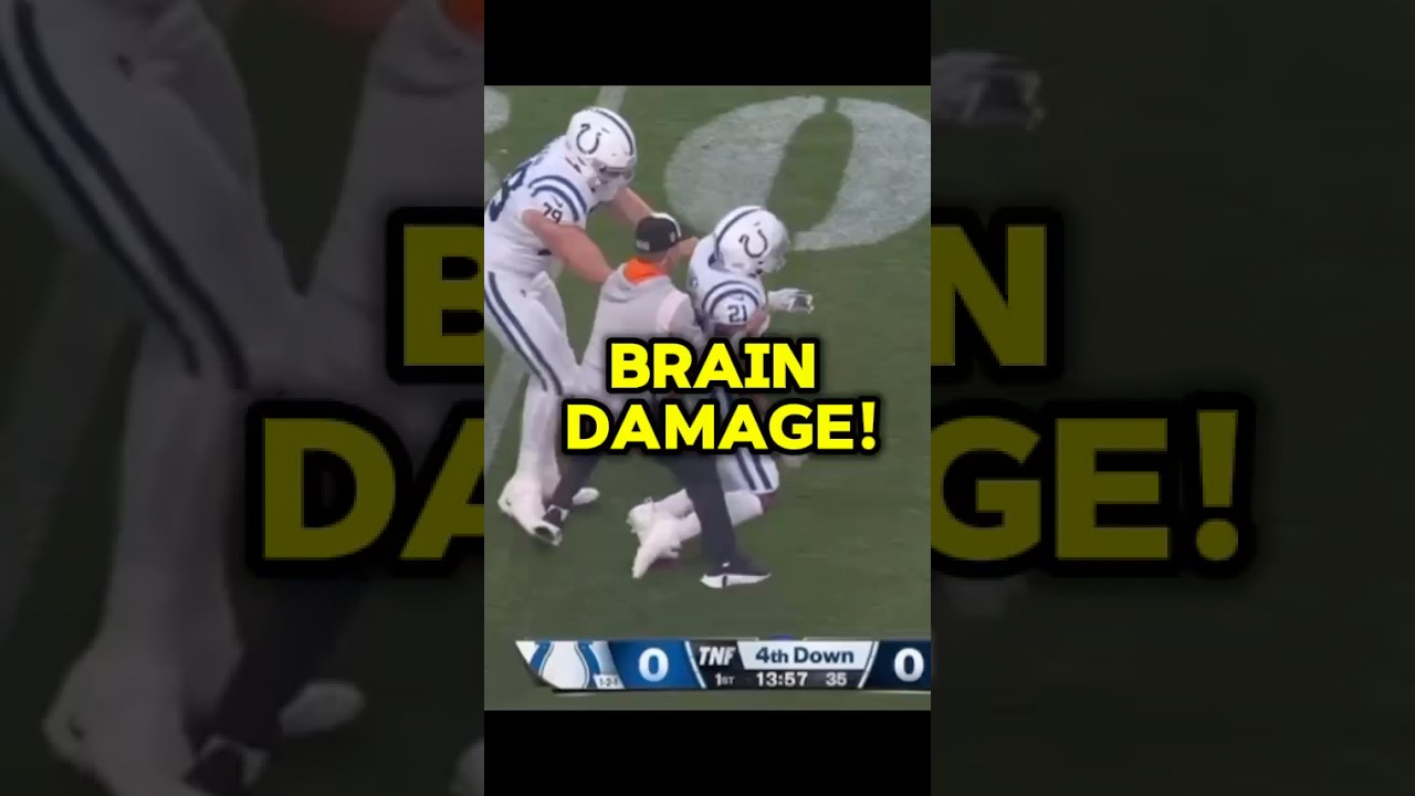 This has to be brain damage! #nfl #football #highlights