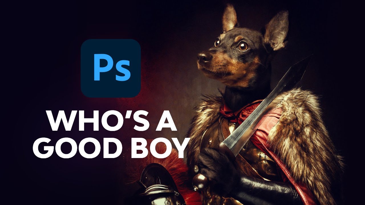 How to Create a Dog General Painting in Photoshop