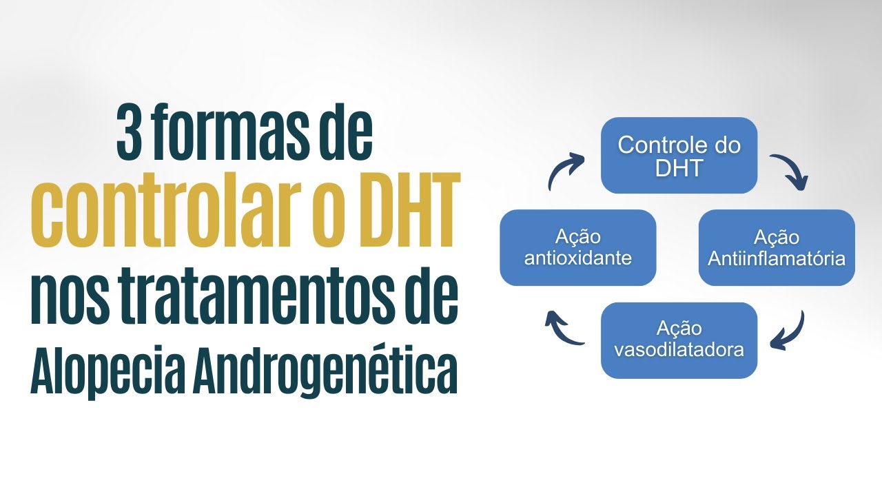 3 formas de controlar o DHT nos tratamentos de alopecia androgenética AAG