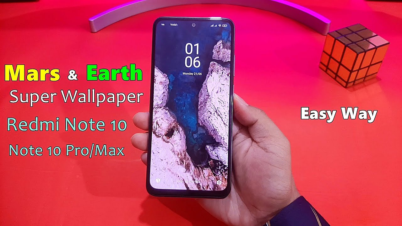 MIUI 12 Super Live Wallpaper in Redmi Note 10/10 PRO/PRO MAX | Enable Earth and Mars Live Wallpapers