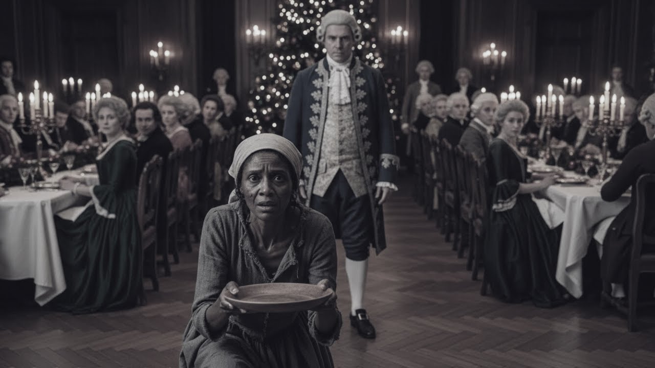 L'ESCLAVE IMPLORA UN PLAT DE NOËL DEVANT TOUS — CE QUE LE BARON FIT L'A LAISSÉE...