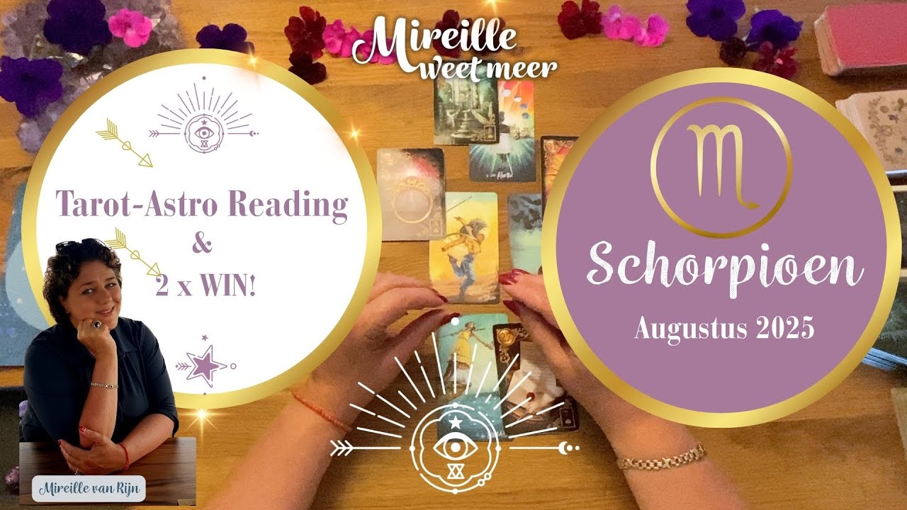 ♏️ SCHORPIOEN – AUGUSTUS 2025 | Tarot & astrologie: Loslaten, fundamenten & innerlijke bevrijding