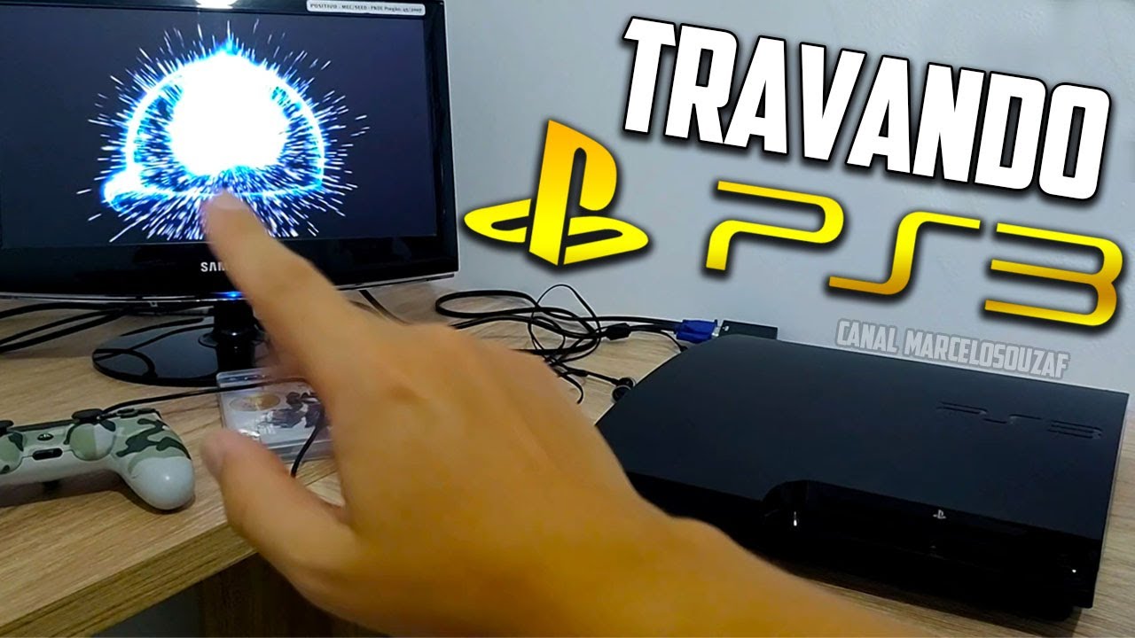 PS3 Slim lento para formatar e jogos travando