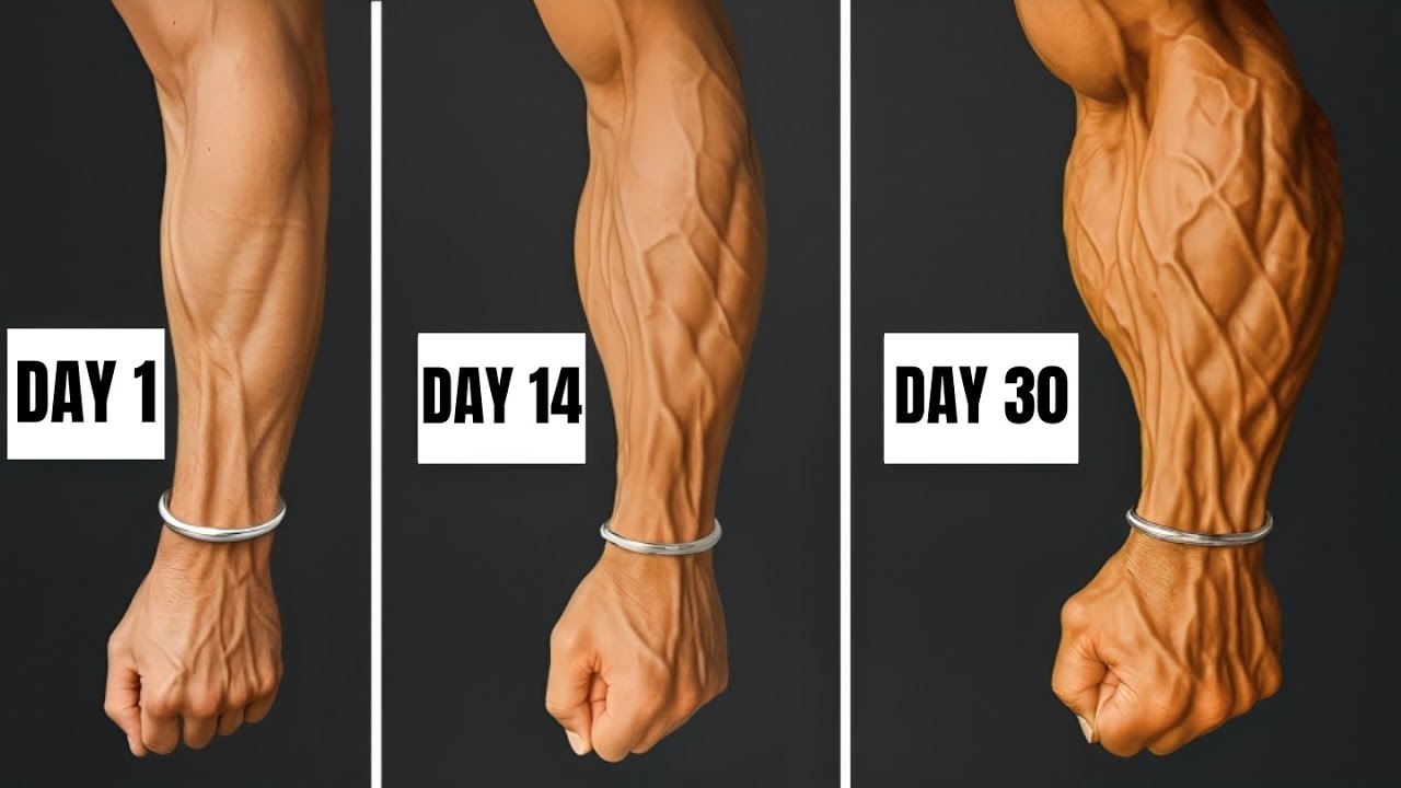 6 Home Exercises to Build Thick, Veiny Forearms