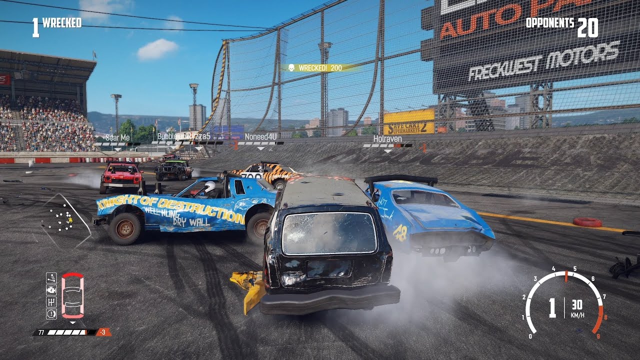 Wreckfest Gameplay | Destruction Derby