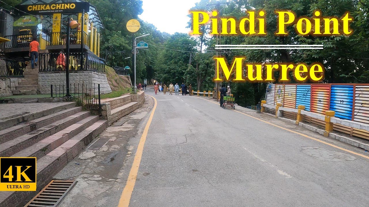 A complete walking tour from Mall Road to Pindi Point, Murree, Pakistan