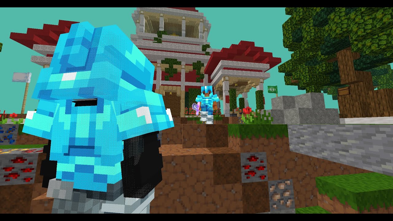 HIVE LIVE grinding skywars/bedwars