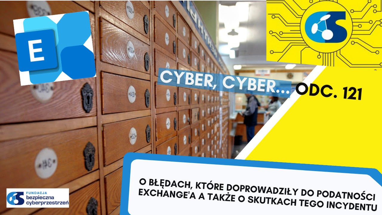 Cyber, Cyber… – 121 – Hafnium: Ataki na Exchange