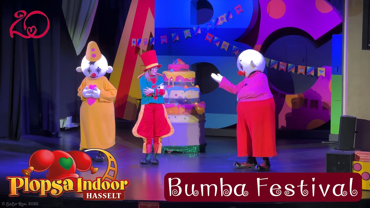 Bumba Festival (Show) • Plopsa Indoor Hasselt (30.04.2025) [4K] 🤡