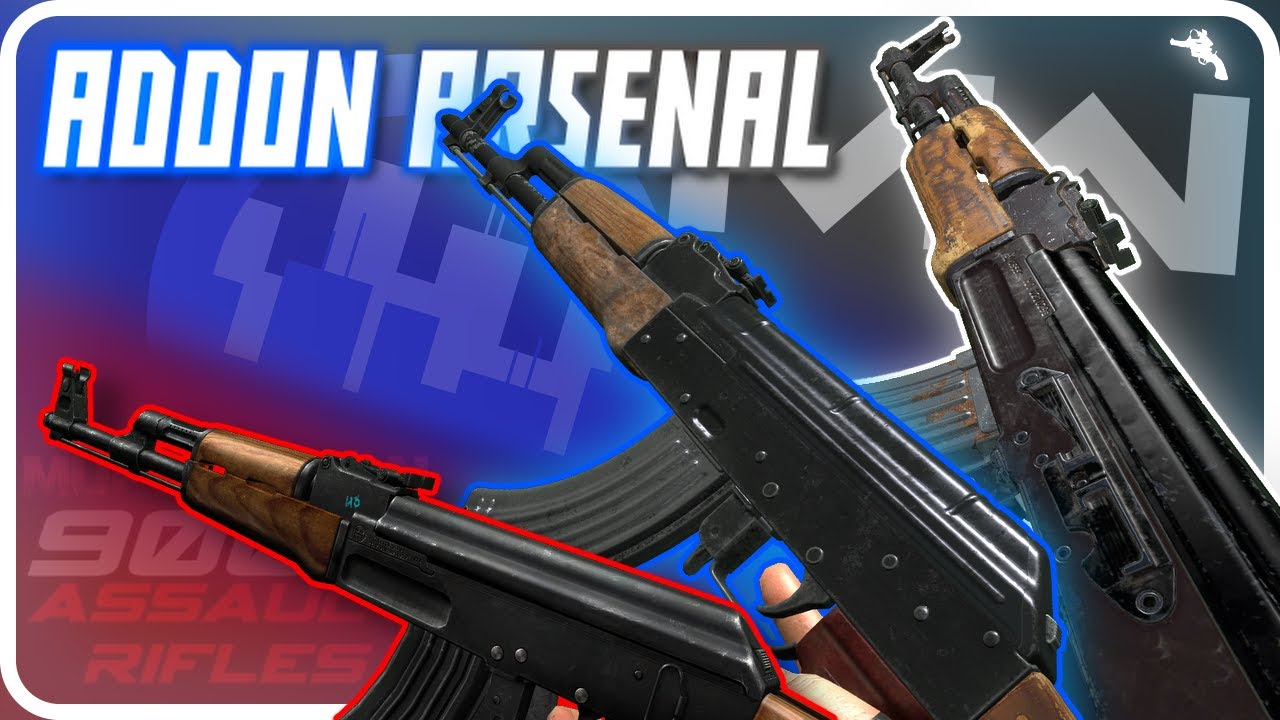 [GMOD] Addon Arsenal: AKs From 30 Different Addons