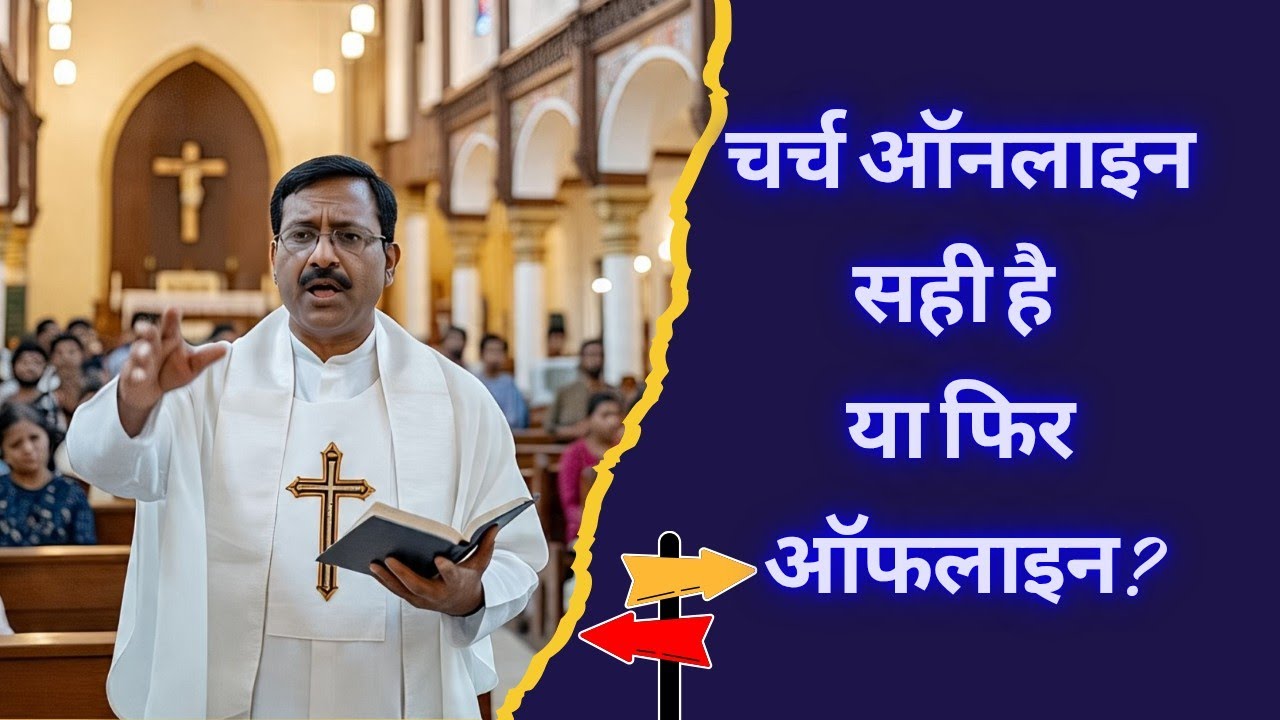 चर्च ऑनलाइन सही है या ऑफलाइन? | Is church online or offline better? #ChristianChurch #achurch