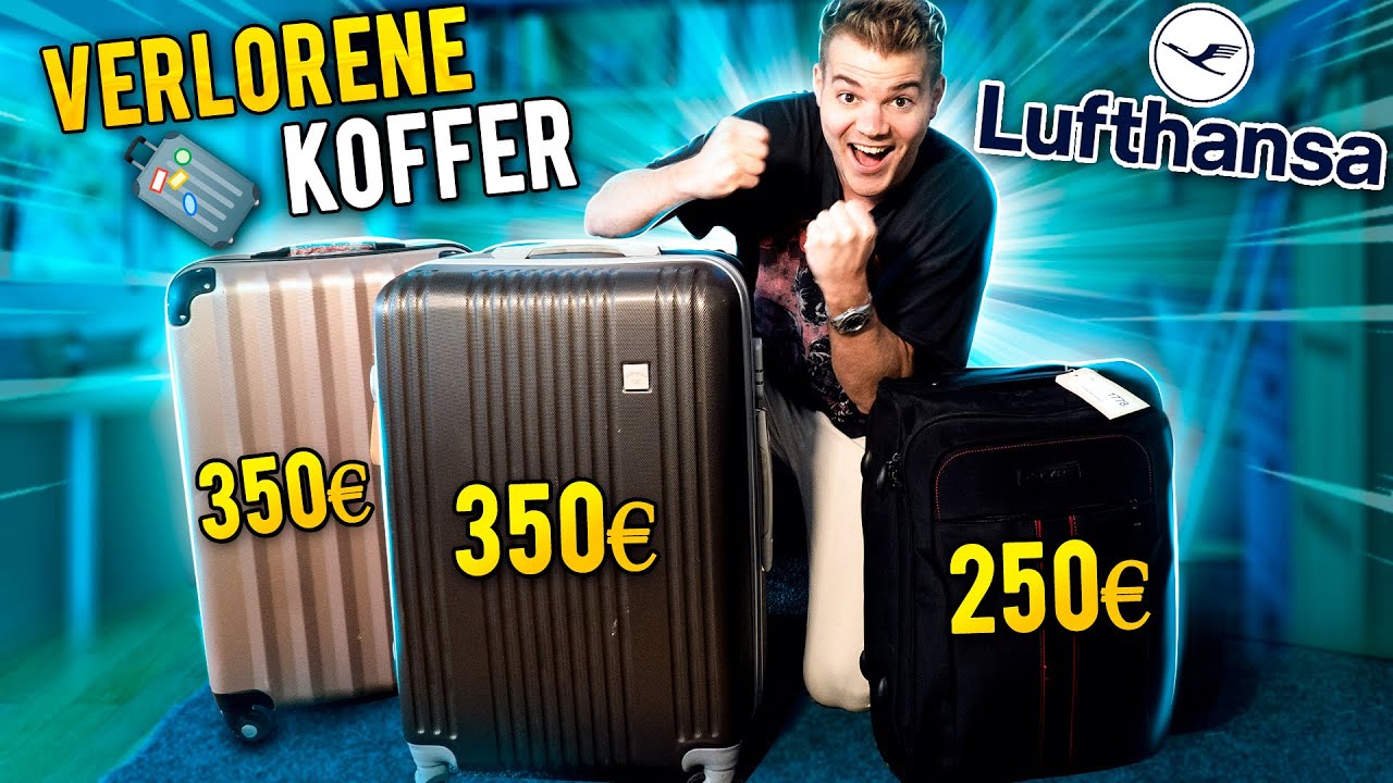 Ich habe 3 VERLORENE Koffer für 1.000€ bei einer Auktion ersteigert!