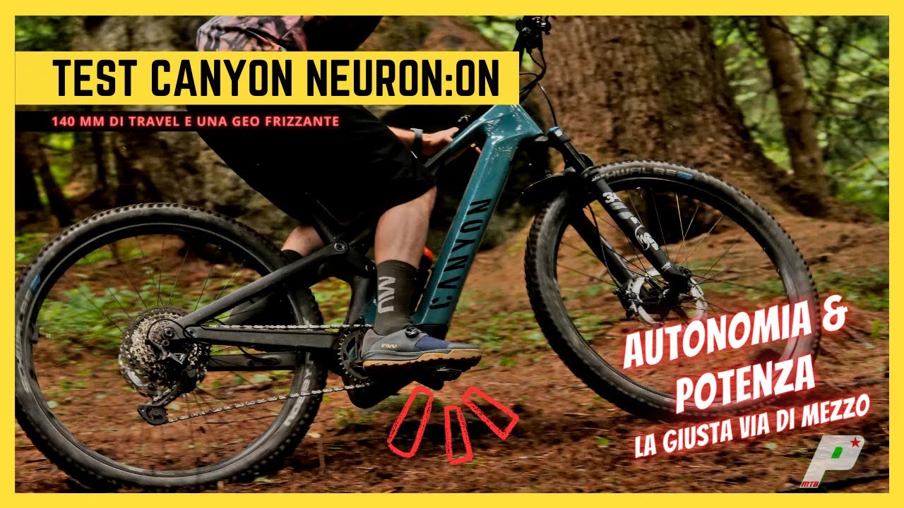TEST CANYON NEURON:ON CF, LA EMTB ALL MOUNTAIN CHE TI SVOLTA LA GIORNATA