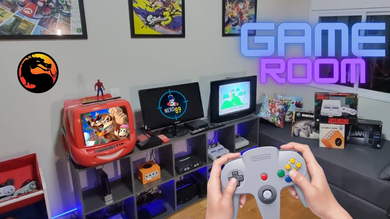 GameRoom Tour / Quarto Gamer do 89 Miles