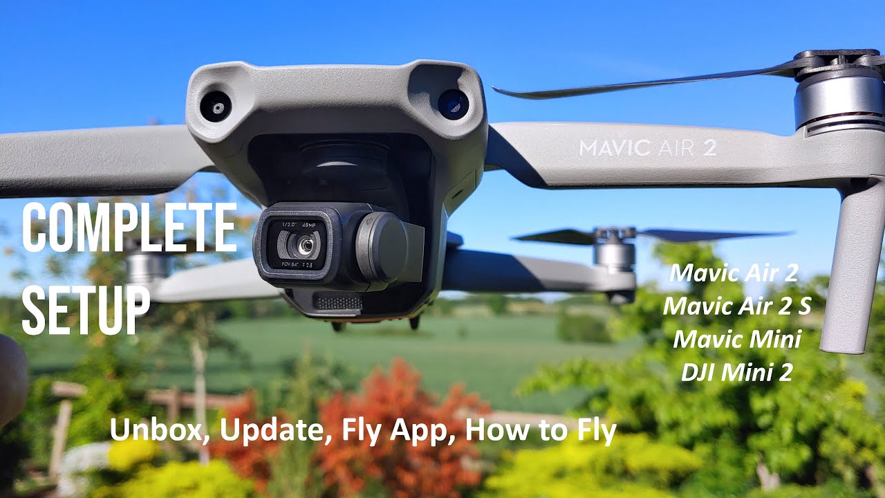 DJI Mavic Air 2 и 2S: Полное руководство для начинающих: Настройка; Обновление прошивки; Пульт; П...