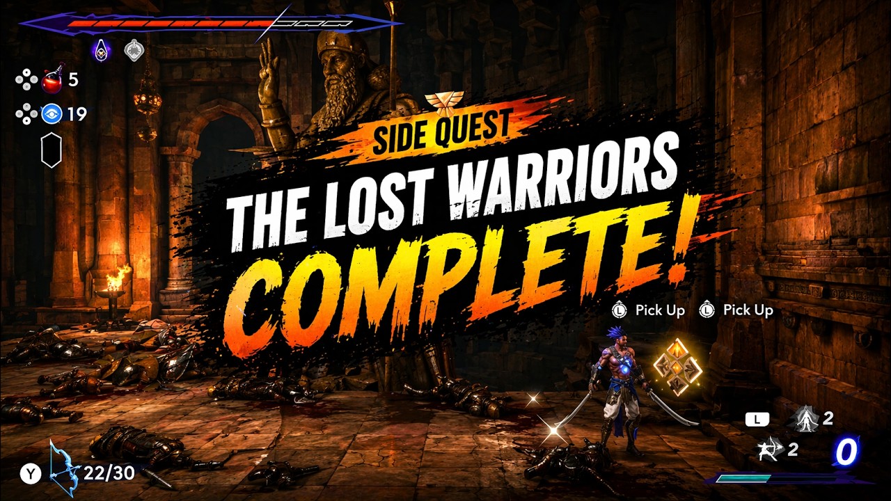 Prince of Persia: The Lost Crown - Side Quest: The Lost Warriors (Locations + Prison Cell Guide)