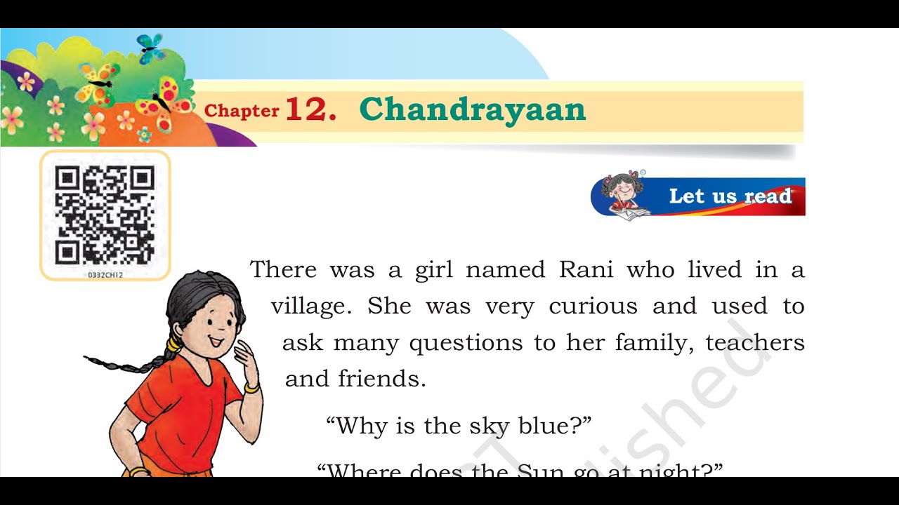 Chandrayaan | Class 3 ENGLISH | Chapter 12 NCERT book Santoor | CBSE