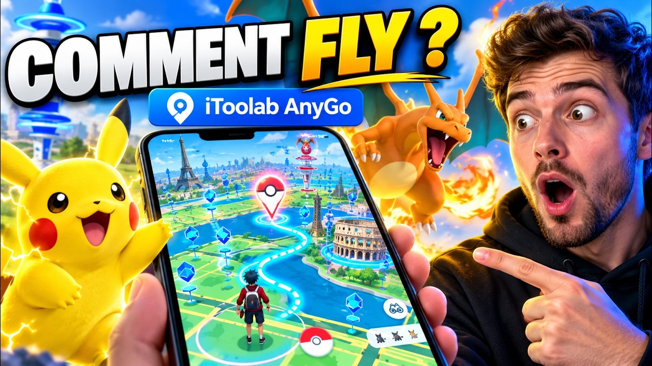 COMMENT FLY sur Pok&eacute;mon GO iOS & Android en 2026 SANS PC