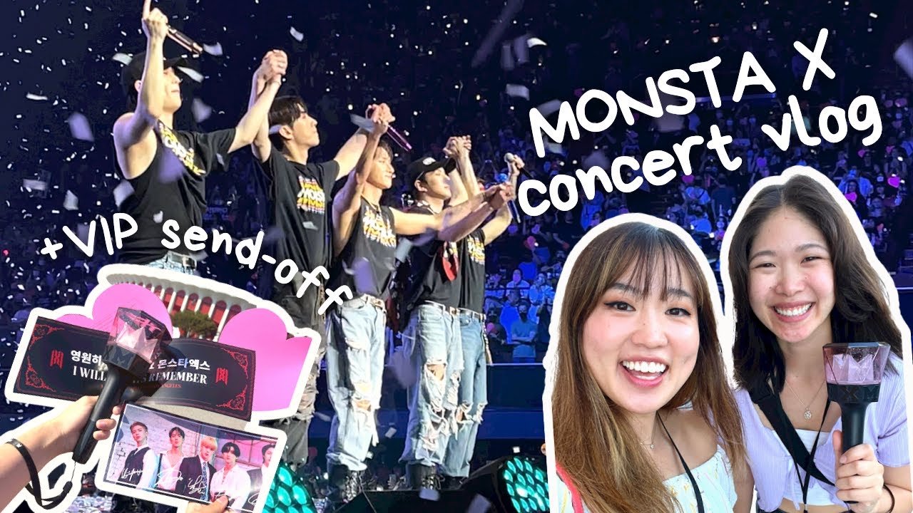 [mbb vlog 2022] MONSTA X NO LIMIT US tour in LA concert + VIP sendoff
