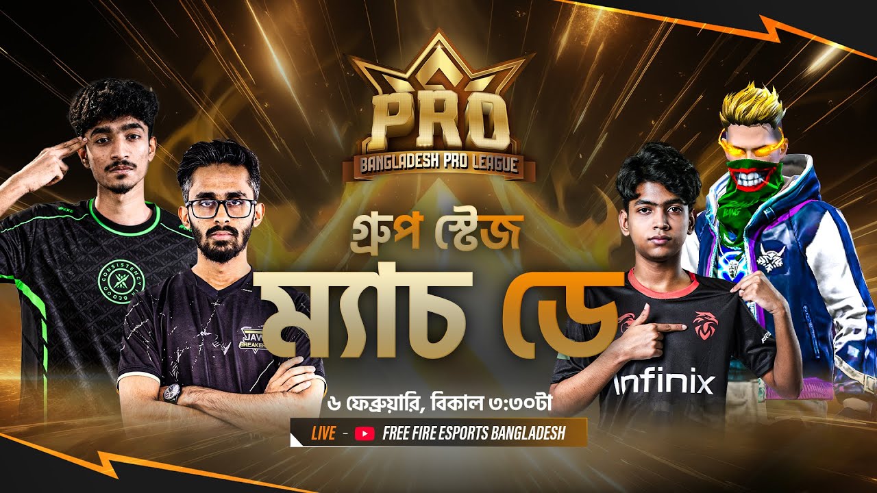 [🔴LIVE] FFBPL S1 গ্রুপ  স্টেজ ডে ৩  | Garena Free Fire  @RedHawksOfficials @raadvaiyt829@Flickerz7