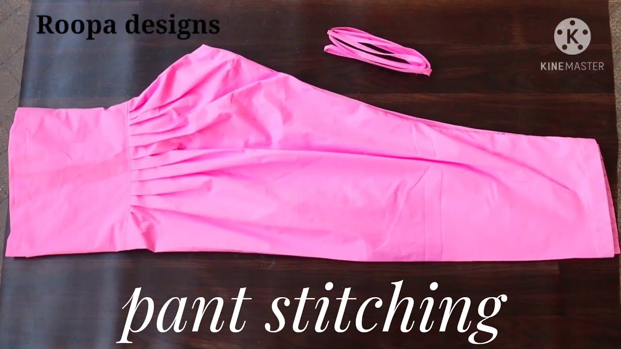 perfect pant stitching method /ಚೂಡಿದಾರ್ ಪ್ಯಾಂಟ್ ಸ್ಟಿಚಿಂಗ್ ಸಿಂಪಲ್ ಅಂಡ್ ಈಜಿ ಮೆಥಡ್