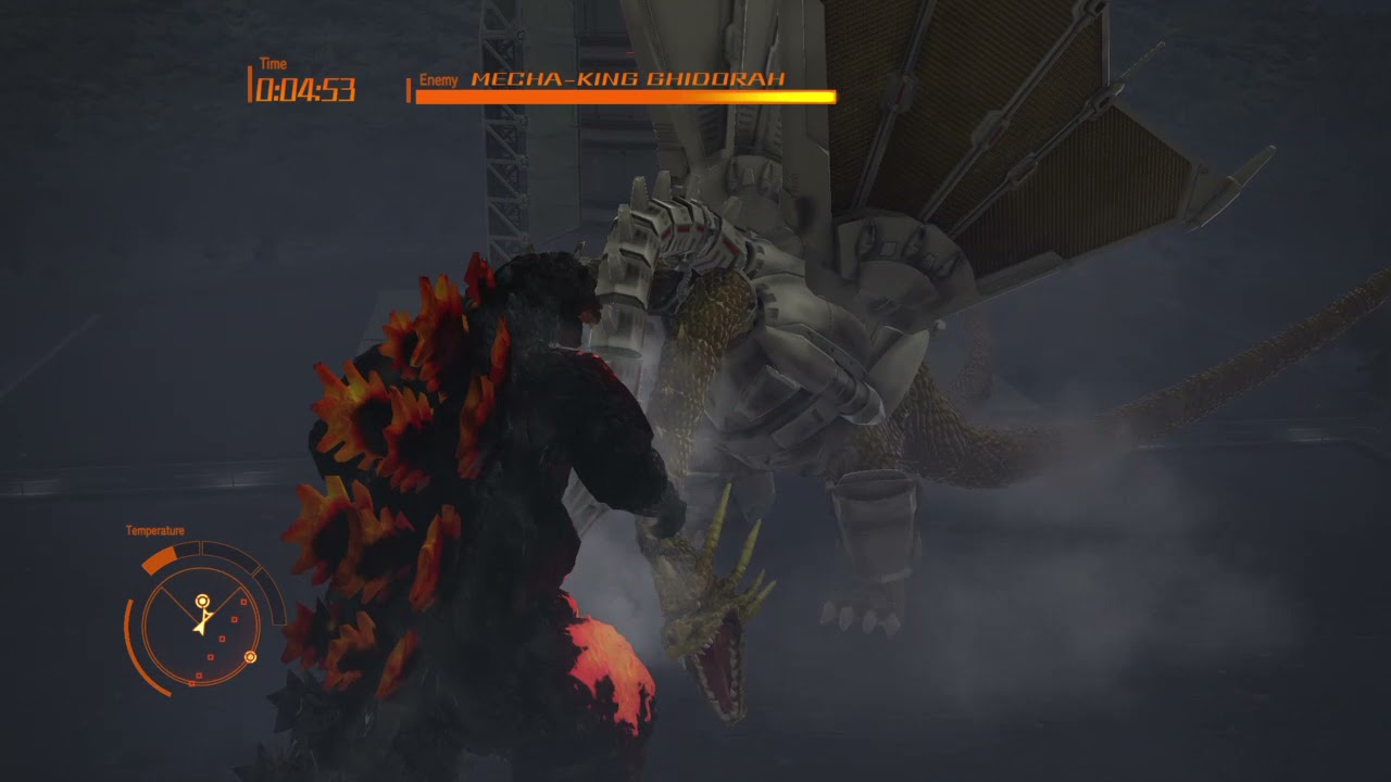 Godzilla PS4 King of Kaiju Mode - Burning Godzilla