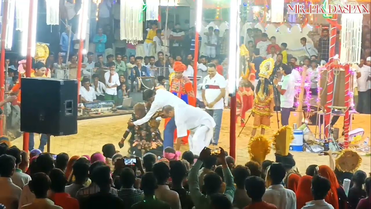 🙏Daspan garba 2022 (महाकाली का विकराल रूप) 🙏 Shree chamunda garba mandal daspan (महाकाली के डाकला) 🙏