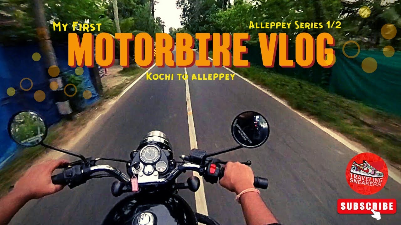 Riding the Scenic Coastal Road: My First Moto Vlog from Kochi to Alleppey