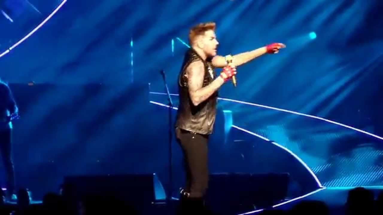 Adam Lambert: Call Response Singing Game 2 Melbourne 300814