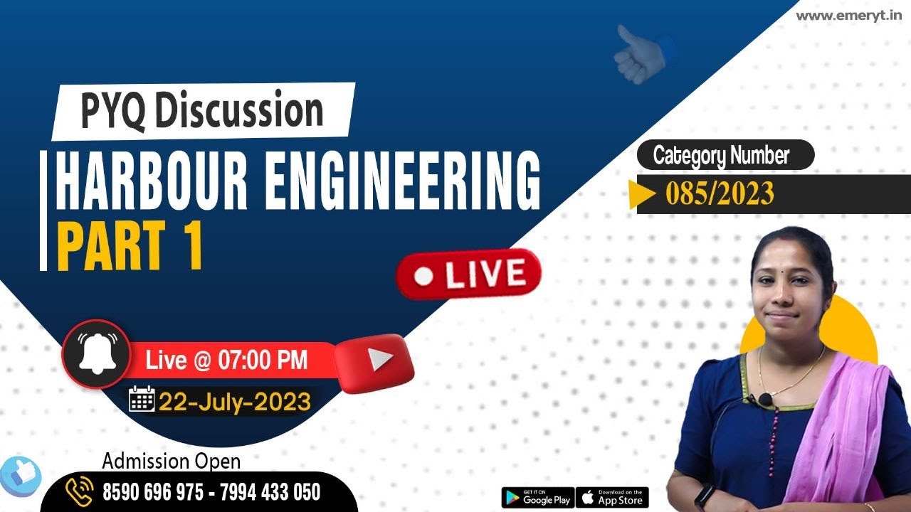 Kerala PSC Harbour Engineering | PYQ Discussion - Part 1 | Assistant Engineer/Head Draftsman (Civil)