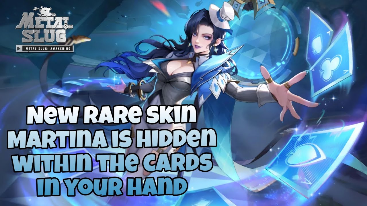 New rare skin – Martina is hidden within the cards in your hand