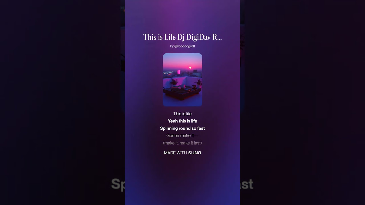 This is Life Dj DigiDav Riddim ReDux Final Cut