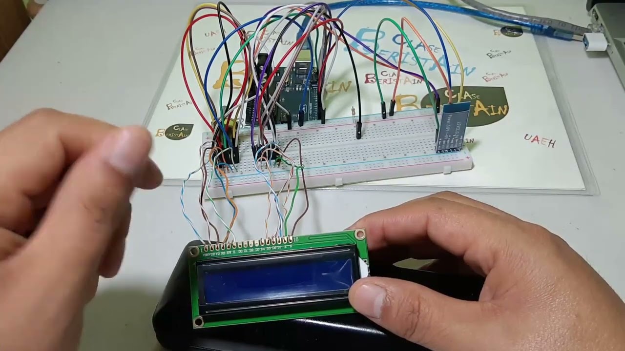 Práctica 14 Arduino. Bluetooth para la comunicación con una LCD en arduino