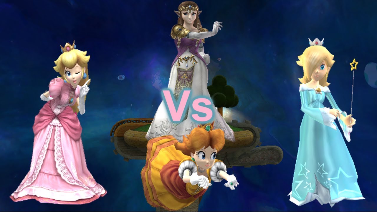 SSBB Dolphin Emulated : Princess Battle!
