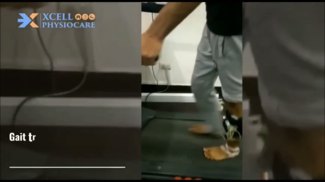 GAIT Training on Treadmill Using Functional Electrical stimulation l Neuro Rehab l Xcell Physiocare