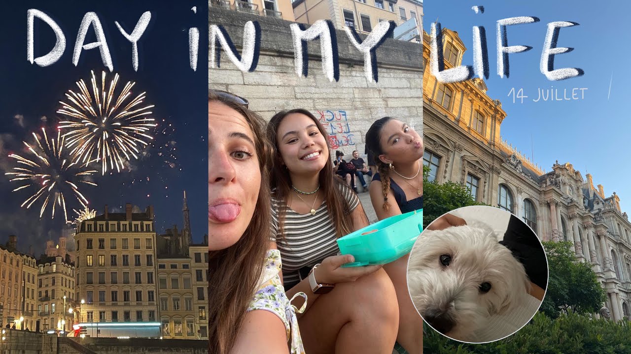 a day in my life in france (14th july)