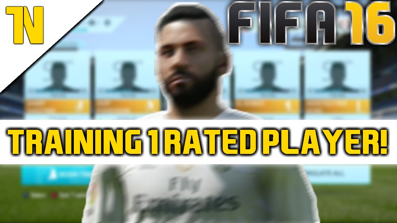 FIFA 16  CAREER MODE | TRAINING 1 RATED PLAYER TO 99? | #2