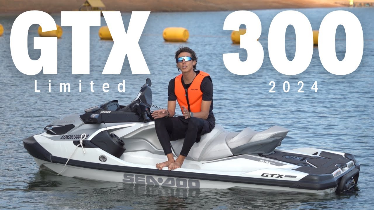 REVIEW SEA-DOO GTX 300 LIMITED WHITE PEARL 2024