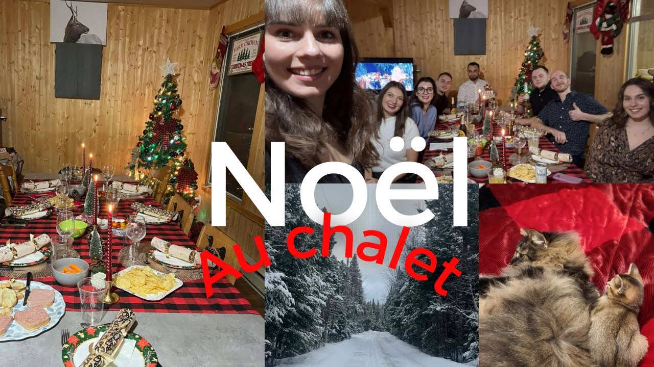 Vlog | Noël au chalet 🎄🎅