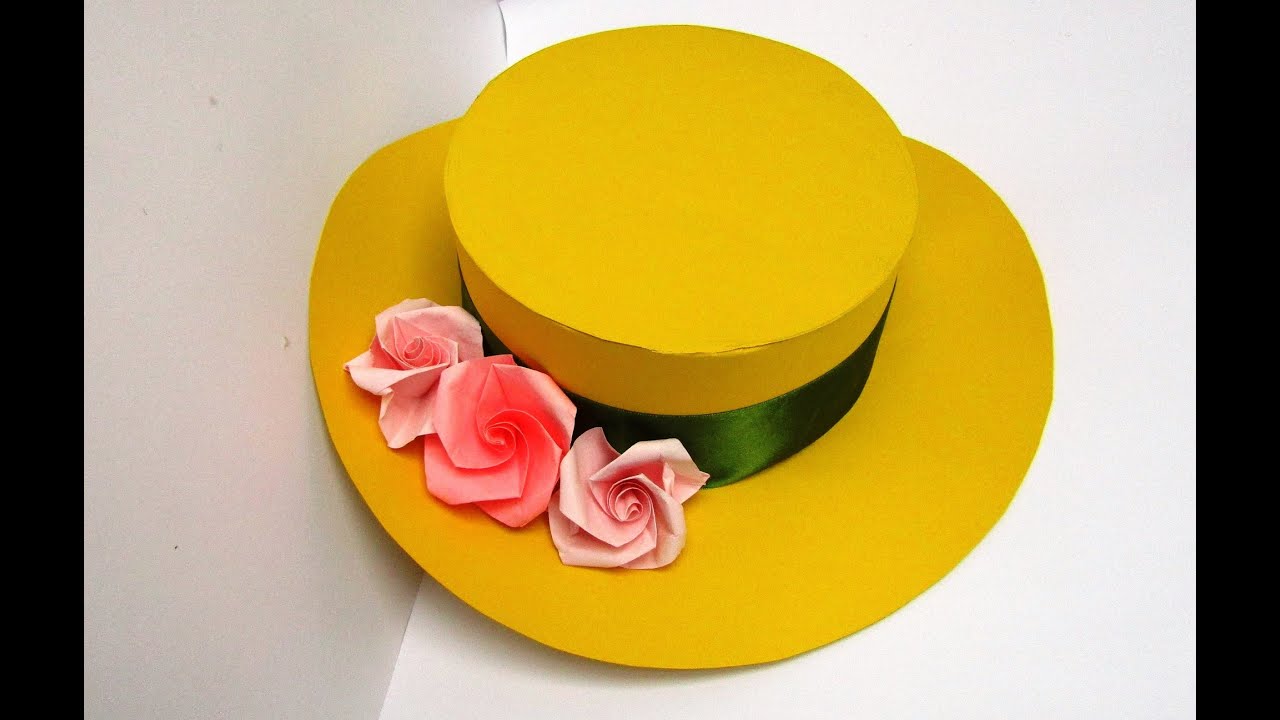 Cum să confecționezi o pălărie din carton. Ușor tutorial pas cu pas. DIY./How to make a hat. Easy.