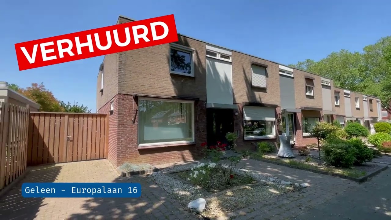 🏡 Geleen Europalaan 16 is verhuurd! 🎉