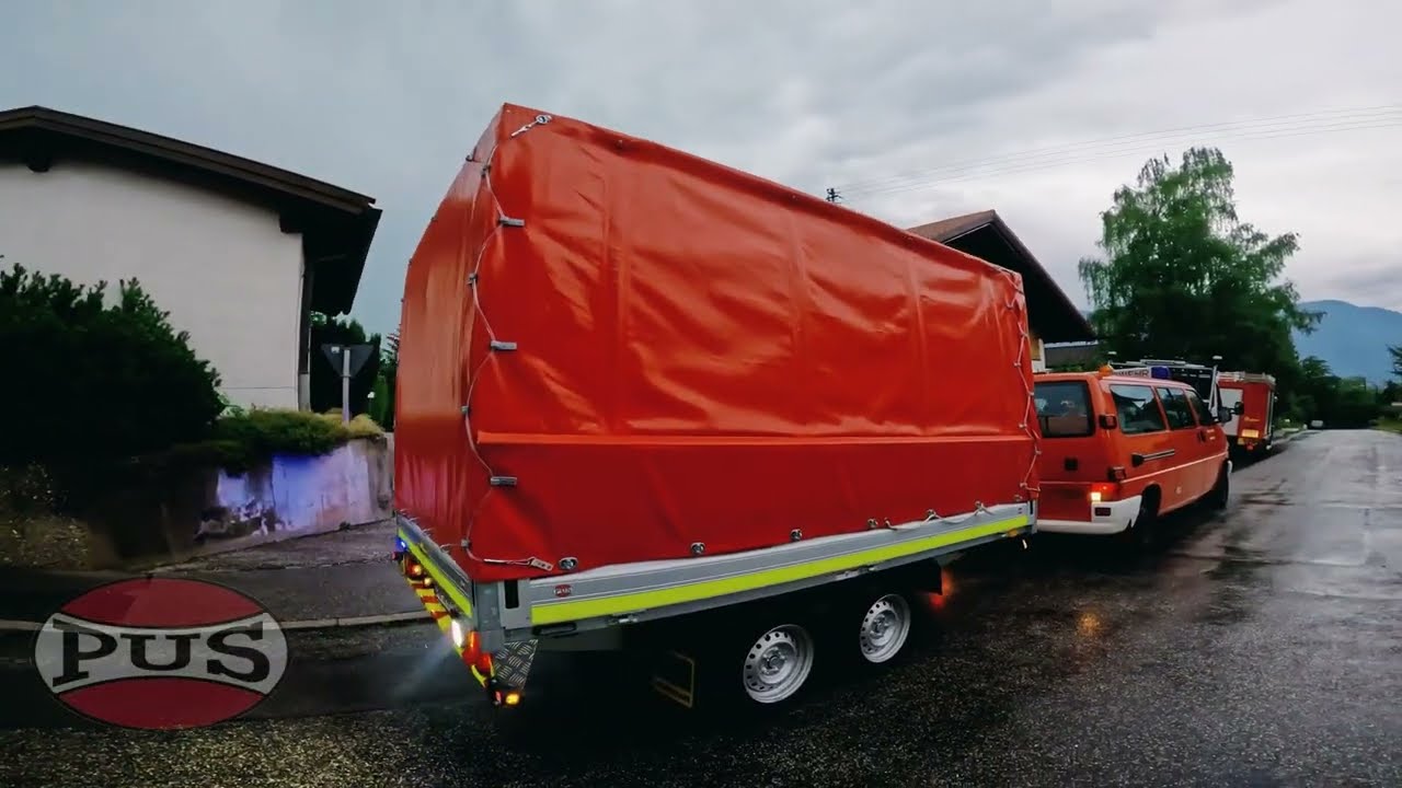 Feuerwehr Anhänger!!! Die Auslieferung, auf ein Neues!