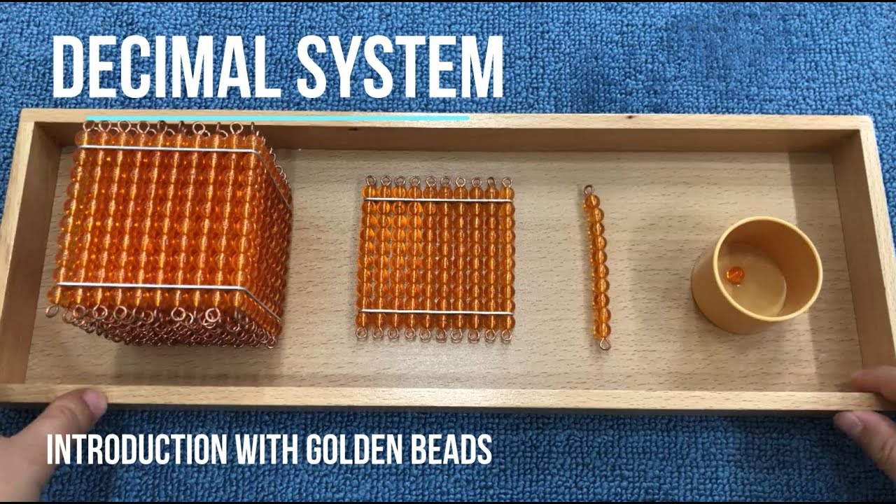 [VMI] Math - Decimal System: Introduction with Golden Beads - Montessori