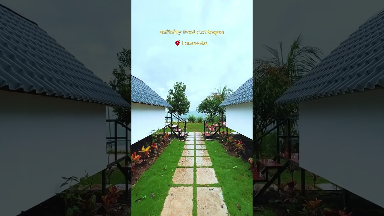 Infinity Pool Cottages at Tikona fort near Lonavala
