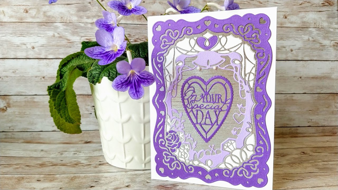 On Your Special Day card with Tonic Studios Dies