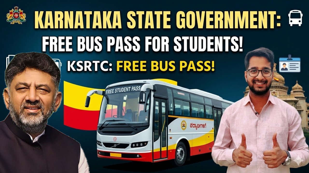 Karnataka Free Bus Pass 2026: Eligibility, Online Application, Documents & Benefits